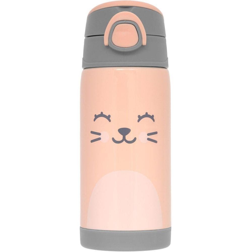 Copo Térmico Parede Dupla Com Canudo 400Ml Gumy 18062 - Buba