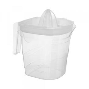 Jarra de suco com espremedor manual 1,2 litros transparente