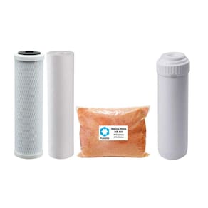 Kit Refil Deionizador 3 Estágios Resina Mb400 + Cartucho Rec