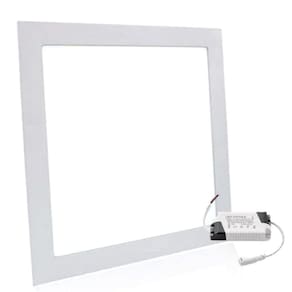 Plafon Painel Led 12W Embutir Quadrado 6500K Branco Frio