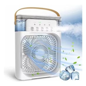 Mini ar ventilador umidificador 600ml - 10w - bivolt