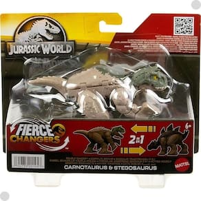 Jurassic World Carnotaurus & Stegosaurus - Mattel