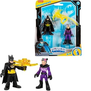 Mini Figuras Imaginext Batman Mulher Gato M5645 Fisher Price