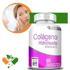 Colágeno com vitamina c - hidratação e elasticidade da pele