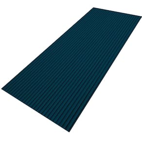 Passadeira Emborrachada Antiderrapante 5 metros x 45cm Azul