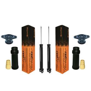 2 amortecedor + kit batente traseiro cadenza 2015