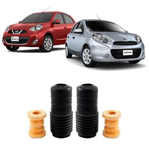 Coifa batente suspensão dianteira nissan march 2012 a 2020