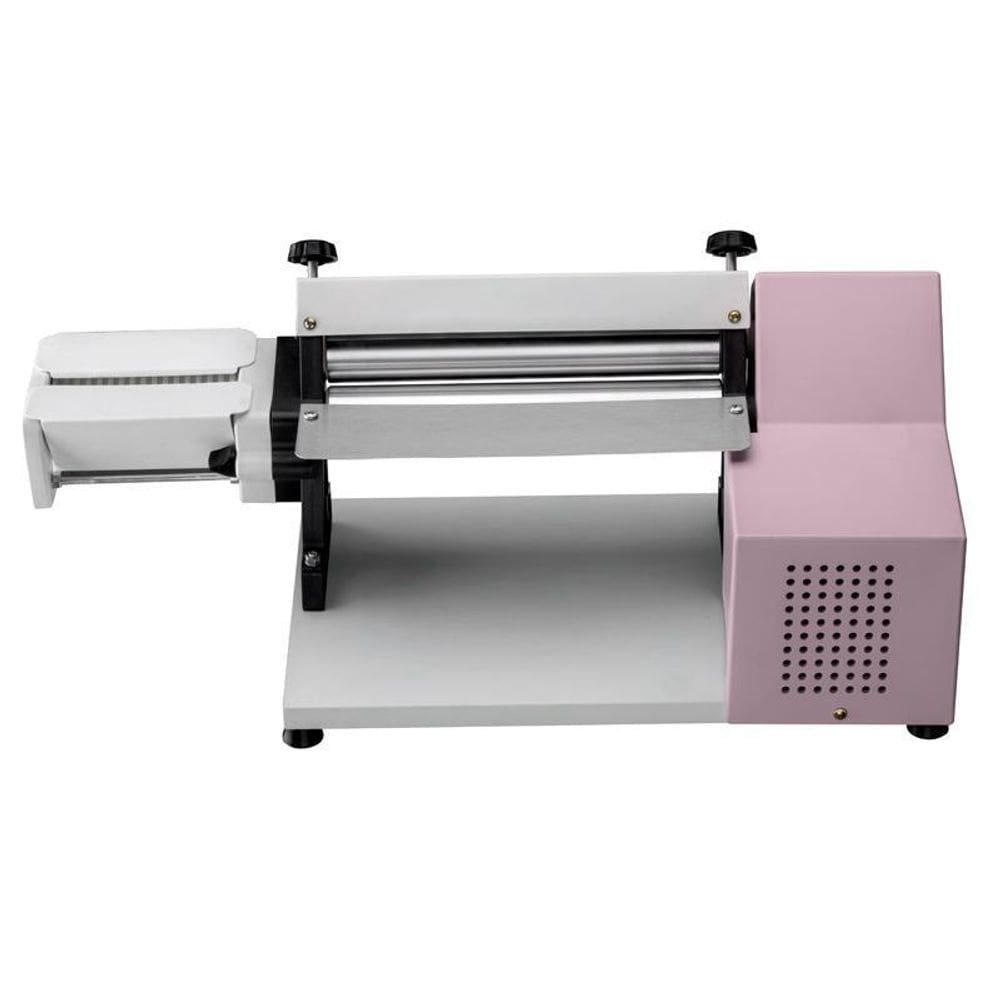 Cilindro laminador elétrico 28cm massas pão cortador
