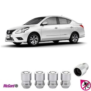 Kit porca antifurto roda nissan versa 2012 a 2023