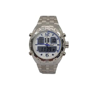 Relógio Atlantis Anadigi Com Luz Masculino Resistente À Água