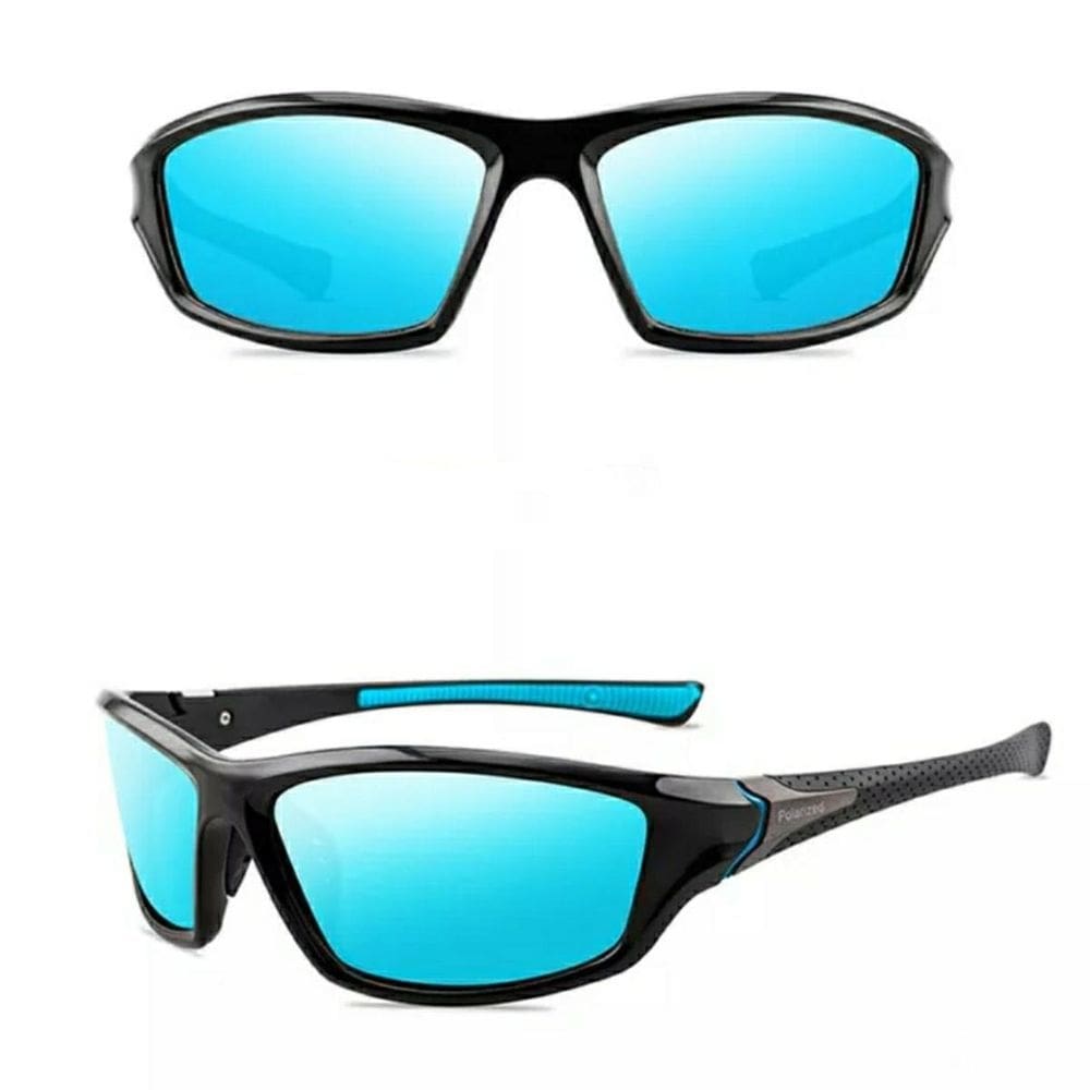 Óculos de sol masculino polarizado espelhado esportivo s5