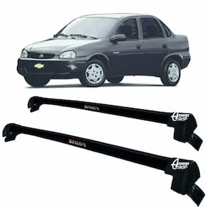 Rack Teto Aluminio Prime GM Corsa Sedan 94/ 08 Preto PR120