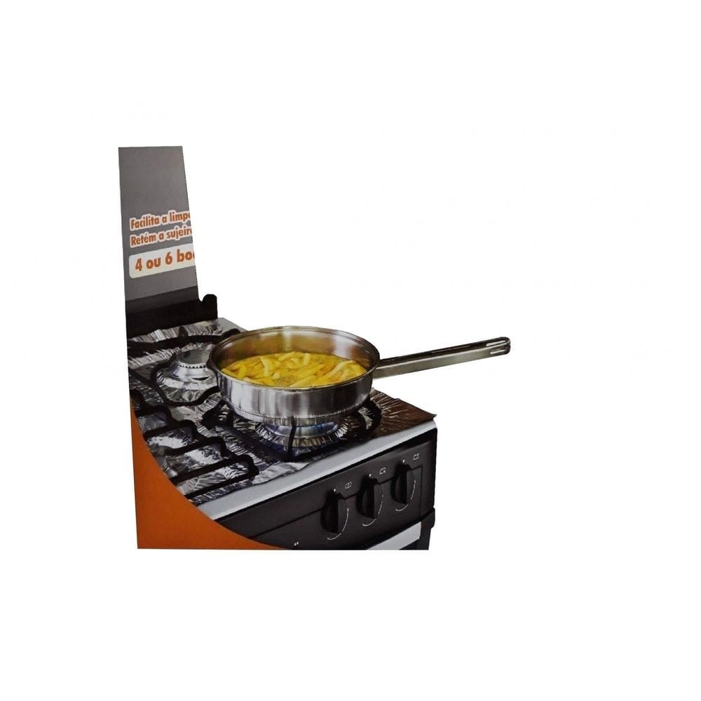 Forra fogão protetor de fogão 26,5x26,5cm c/12 1pct