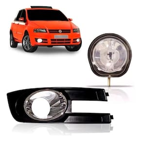 Kit farol de milha ld com moldura milha ld stilo