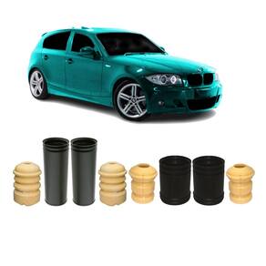Par batente dianteiro + traseiro bmw 130i 2006 a 2012