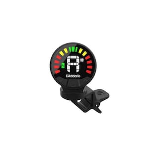 Afinador daddario cromático clip pwct26 recarregável usb