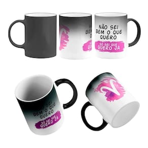 Caneca mágica engraçada símbolo áries quero já
