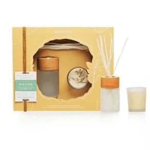 Kit naturals vela perf e difusor alecrim | acquaaroma