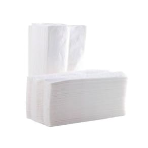 Folha papel toalha interfolhado 100% celulose. c/1000