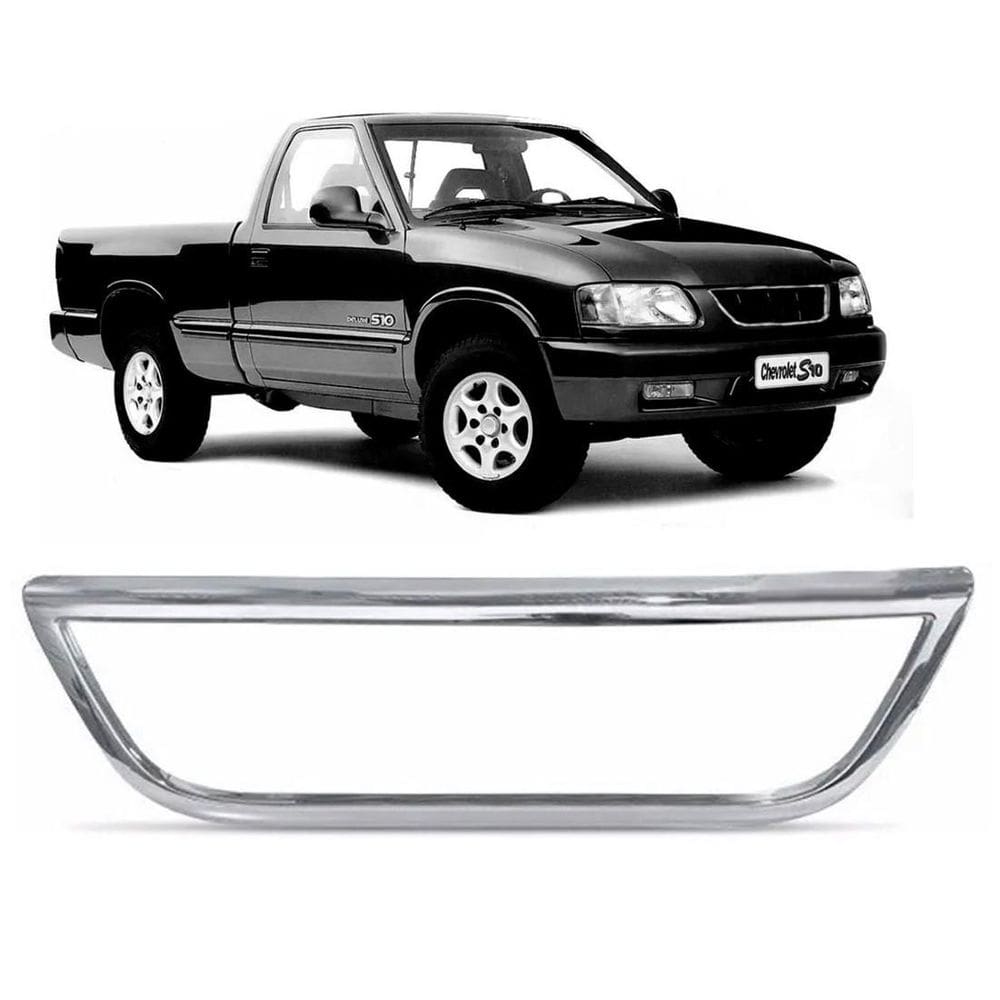 Friso aro grade s10 blazer 19951996 1997 1998 aro cromado