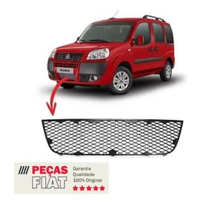 Grade inferior central parachoque dianteiro doblo cargo 2013