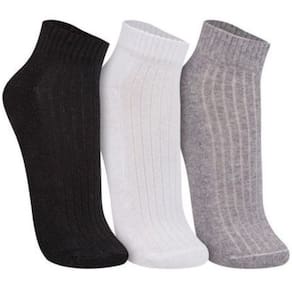 Meia Unissex Cano Curto Atoalhada Kit com 3 Pares Trifil T08004