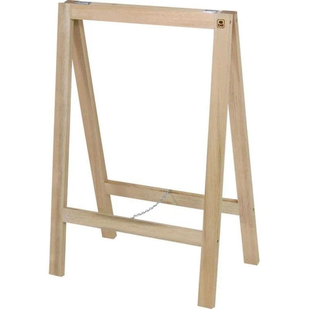 Cavalete em Madeira Natural 50x75cm até 120kg Belfix