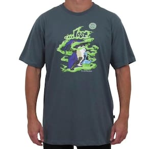 Camiseta Lost Mester Of Magic SM24 Masculina Verde Ardósia