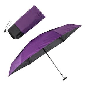 Sombrinha Super Mini Black Out Compacta - Roxo