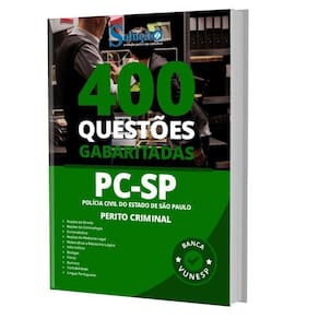 Caderno de testes pc sp 2023 - perito criminal