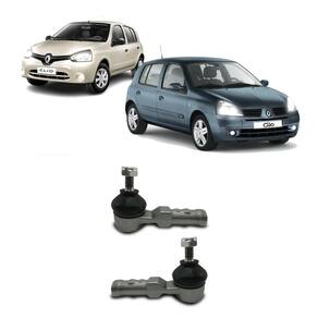 Pivo ponteira de direção dianteiro renault clio 2000 a 2016