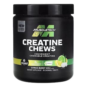 Creatina Chews Creapure Muscletech 90 Tablets 700G