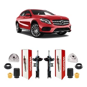 2 amortecedores kit batente dianteiro gla250 2015 2016 2017