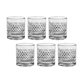 Copo de cristal l`hermitage whisky 310ml esplanada 12 peças