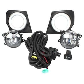 Kit farol auxiliar botao shocklight l200 triton