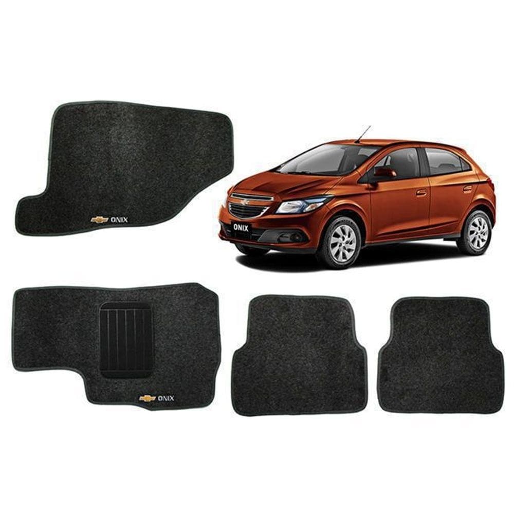 Tapete automotivo carpete forração gm onix
