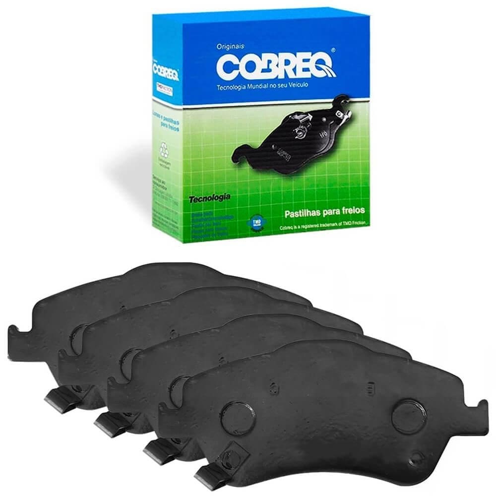 Kit Pastilha Freio Dianteira Cerâmica Corolla 08 a 14 Cobreq