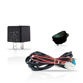 Kit farol auxiliar milha clio 2013 14 15 2016 botão