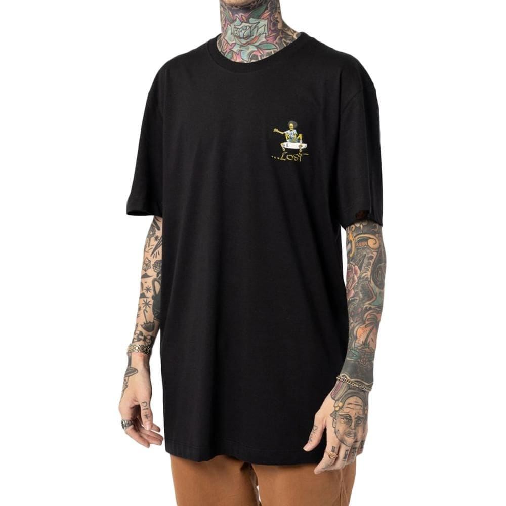 Camiseta Lost Air Time SM24 Masculina Preto