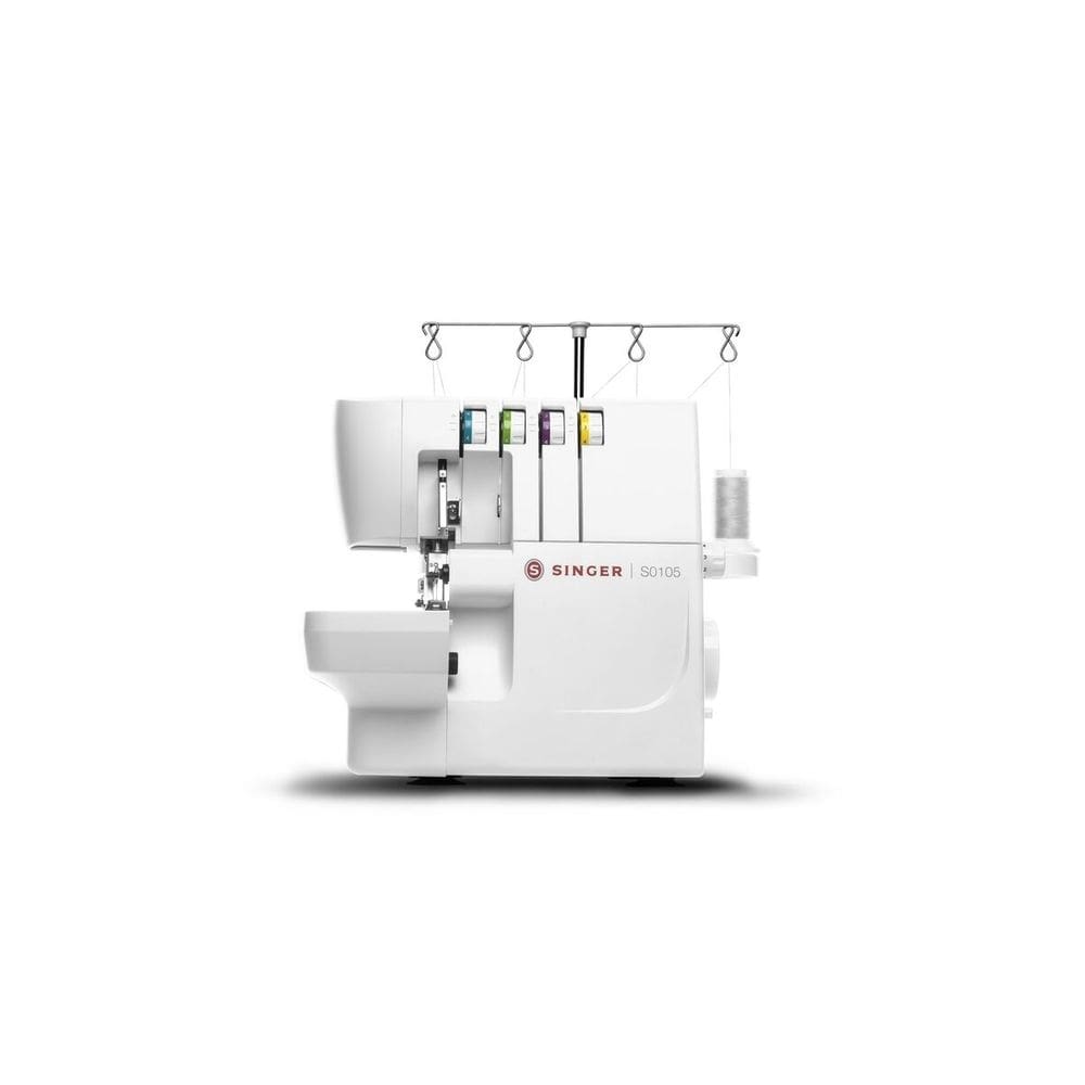 Máquina De Costura Overlock Singer S0105 Portátil - Branco
