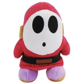 Shy guy pelúcia super mario bros 14 cm luigi toad princesa