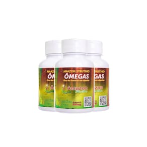 Kit 3 oleo avestruz 60 capsulas ômega vitaminas