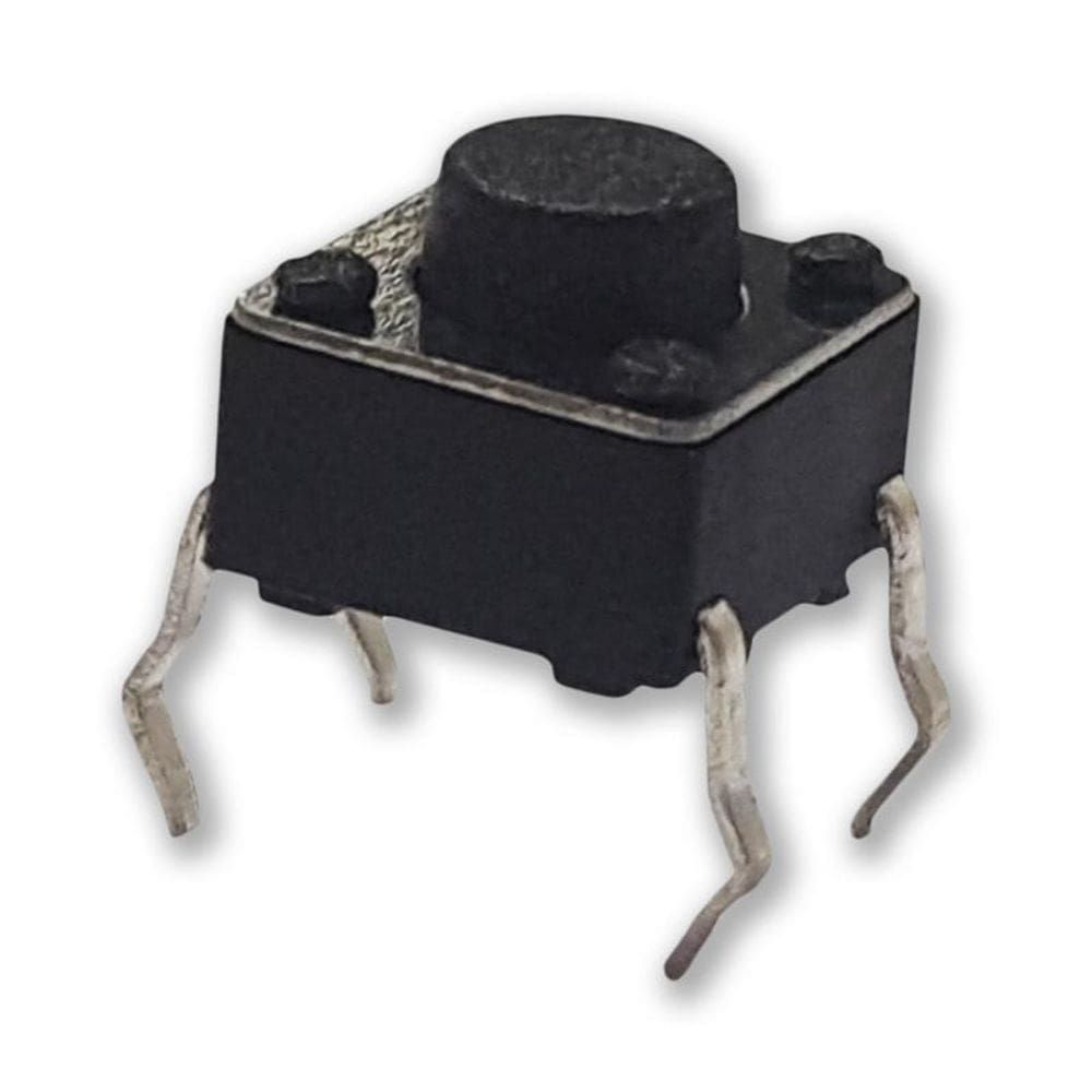 Kit chave tactil 6 5x5x4,3mm 10 unidades