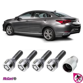 Parafuso porca antifurto roda chery arrizo 5 e 6