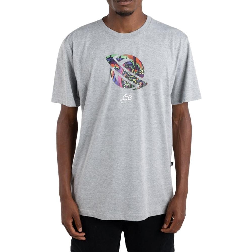 Camiseta Lost Mushrom Saturn SM24 Masculina Mescla Médio