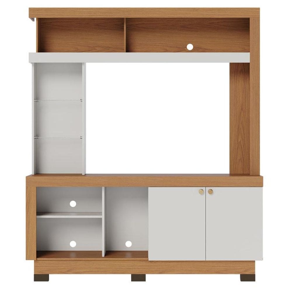 Estante Home Theater Valença Freijó Off White – Colibri