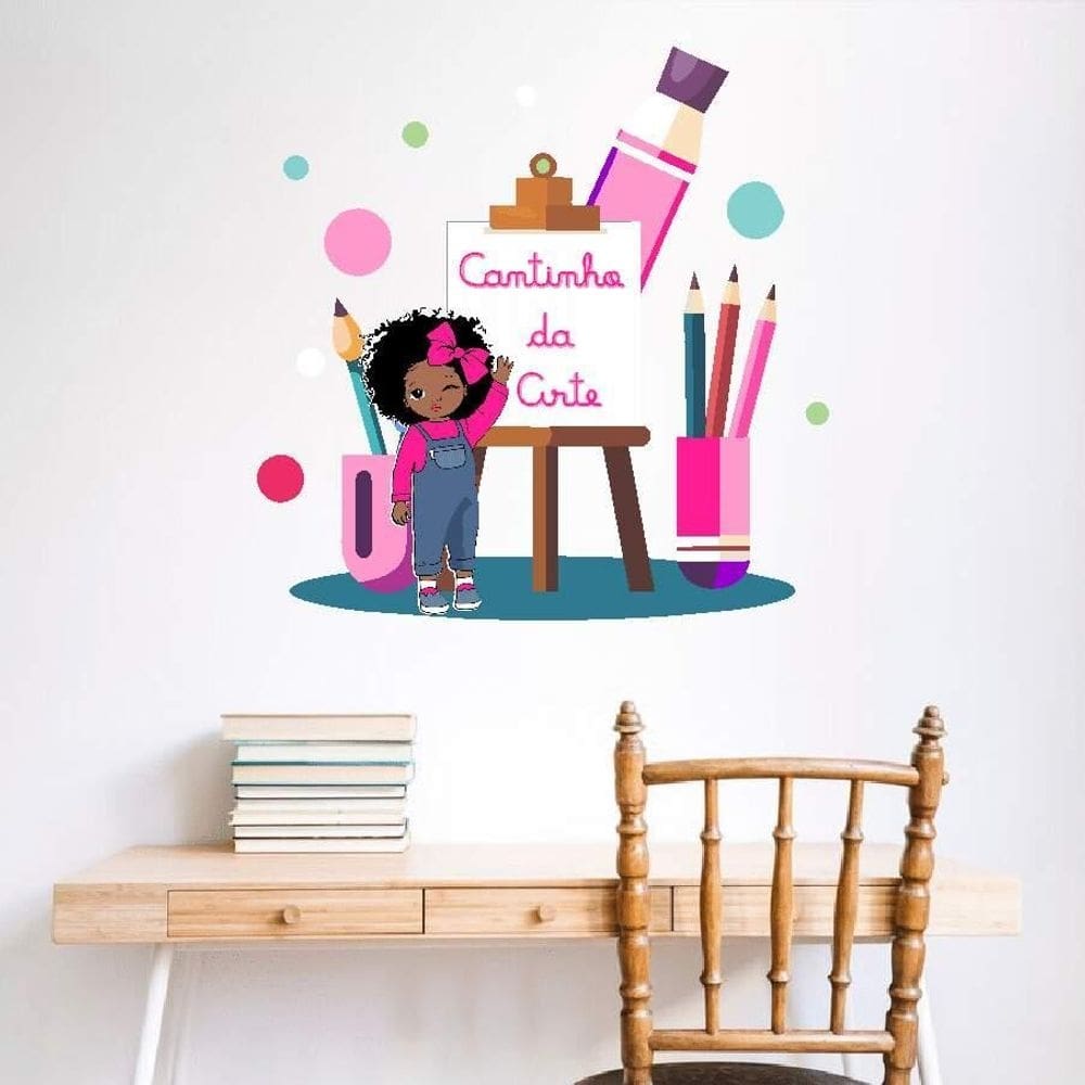 Adesivo De Parede Cantinho Da Arte