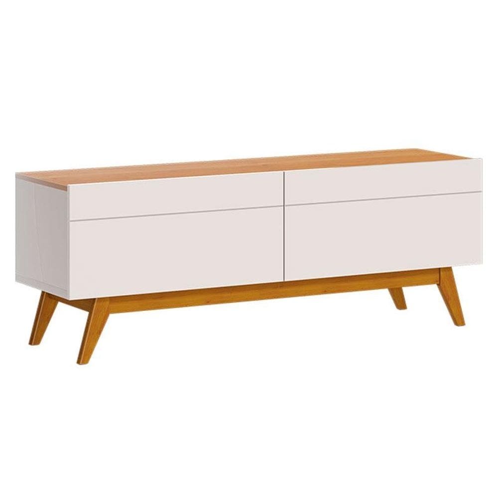 Rack Bancada Classic 2 Gavetas 1.4 Off White Nature - Imcal