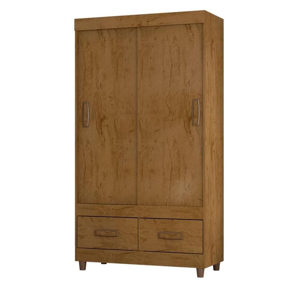 Guarda Roupa Solteiro 2 Portas 20022 Freijó Baunilha Flex – Araplac