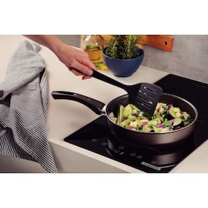 Frigideira reta tramontina cinza paris 22cm 1,7l + espátula